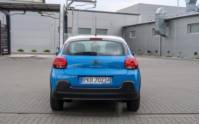 Citroen C3 cena 42900 przebieg: 123153, rok produkcji 2017 z Olszyna małe 436